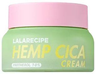 LALARECIPE Hemp Cica Cream Заспокійливий гель-крем з комплексом CICA та коноплею, 50мл 2756 фото