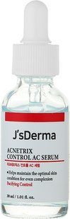 J'sDerma Acnetrix Control AC Serum Заспокійлива сироватка для проблемної шкіри обличчя, 30мл 1421 фото