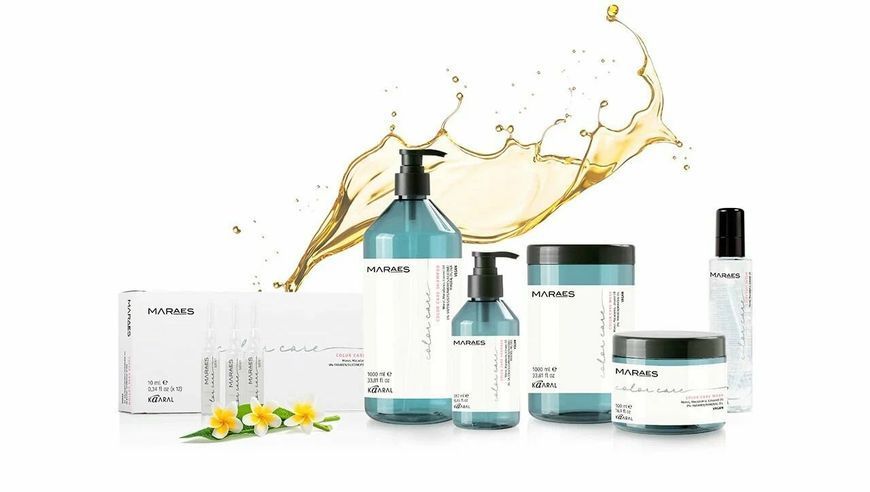 Kaaral Maraes Liss Care Mask Маска для прямого волосся з пантенолом і біотином, 500мл 1313 фото