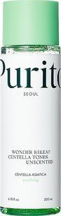 Purito Seoul Wonder Releaf Centella Toner Unscented Заспокійливий тонер з центеллою без ефірних олій, 200мл 1437 фото