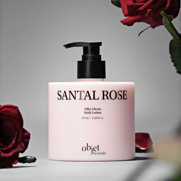 Objet by Kundal Moist Gleam Body Lotion Santal Rose Лосьйон для тіла, 470мл 2856 фото