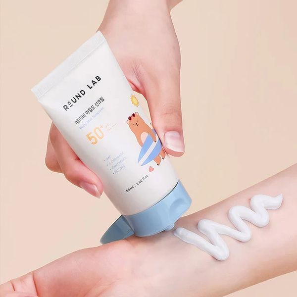 ROUND LAB Baby Mild Sunscreen Дитячий сонцезахисний крем, 60мл 1985 фото