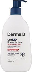 Derma:B CeraMD Repair Lotion Відновлювальний лосьйон для тіла, 400мл 1836 фото
