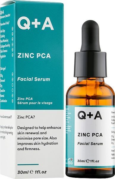 Q+A Zinc PCA Facial Serum Сироватка для обличчя з цинком, 30мл 589 фото