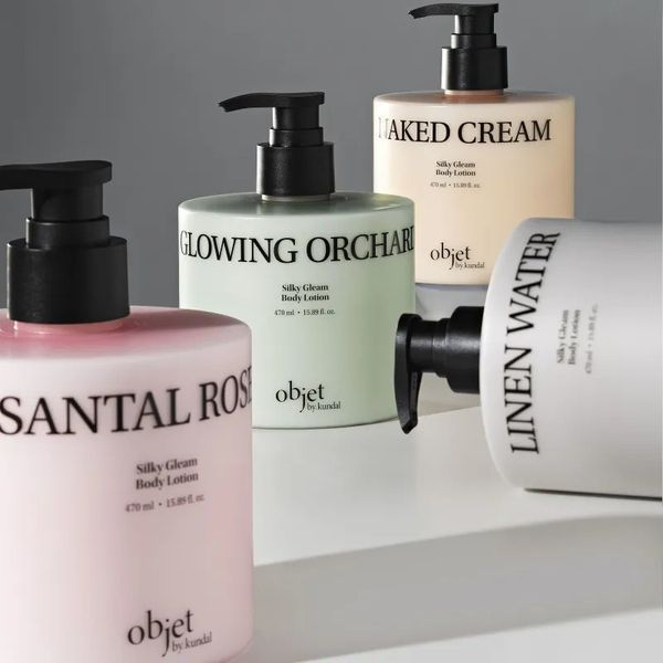 Objet by Kundal Moist Gleam Body Lotion Naked Cream Лосьйон для тіла, 470мл 2857 фото
