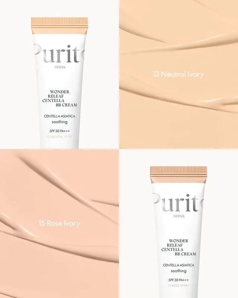 BB-крем з екстрактом центелли Purito Seoul Wonder Releaf Centella BB Cream 21 Light Beige, 30мл 1766 фото