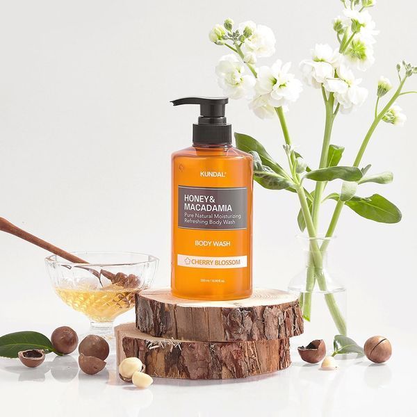 Kundal Honey & Macadamia Body Wash Cherry Blossom Гель для душу "Вишневий цвіт", 500мл 2621 фото