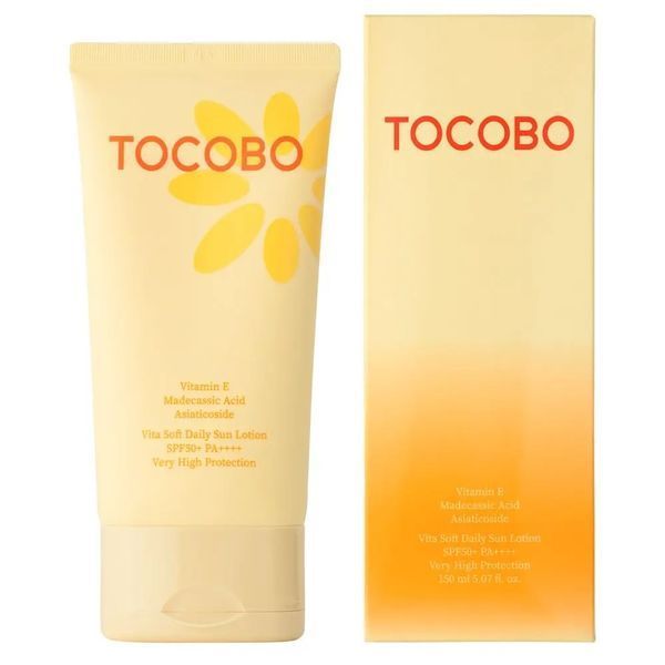 TOCOBO Vita Soft Daily Sun Lotion Щоденний сонцезахисний лосьйон з вітамінним комплексом, 150мл 2811 фото