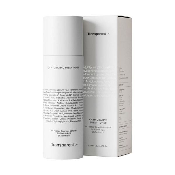 Transparent Lab C4 Hydrating Milk Toner Зволожуючий молочний тонер, 130мл 2283 фото