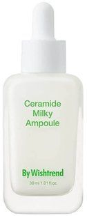 BY WISHTREND Ceramide Milky Ampoule Відновлююча заспокійлива ампула для обличчя, 30мл 1803 фото