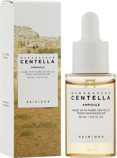 Skin 1004 Madagascar Centella Ampoule Ампульна заспокійлива сироватка для обличчя з центеллою азіатською, 30мл 2051 фото