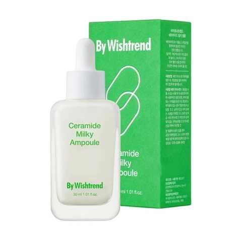BY WISHTREND Ceramide Milky Ampoule Відновлююча заспокійлива ампула для обличчя, 30мл 1803 фото