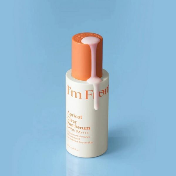 I'M FROM Apricot Clear Sun Serum Сонцезахисна сироватка з абрикосом, 50мл 2729 фото