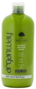 MAXY LOOK Arganway Moisture Repair Shampoo Відновлювальний шампунь з аргановою олією для сухого волосся, 500мл 2958 фото