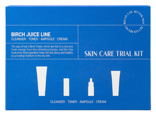 ROUND LAB Birch Juice Trial Kit Набір мініверсій засобів з березовим соком 2434 фото