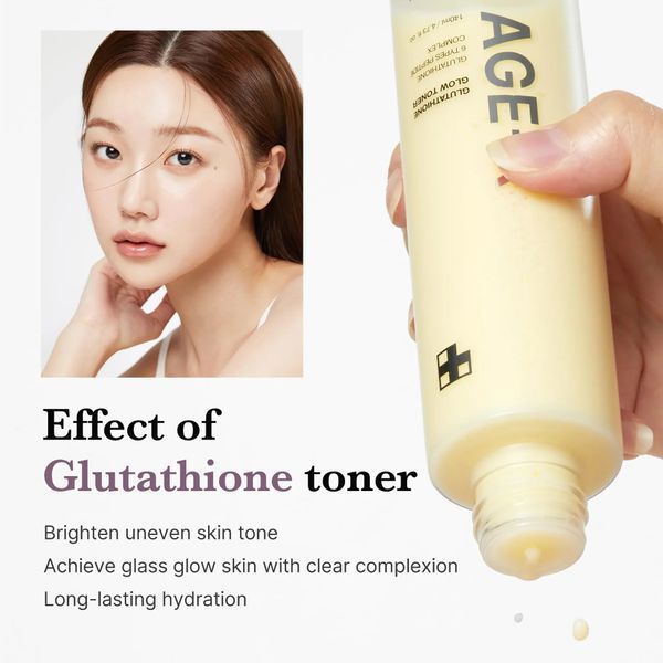 Medicube AGE-R Glutathione Glow Toner Тонер-молочко з глутатіоном для освітлення та сяйва, 140мл 1988 фото