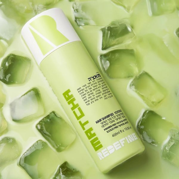 Redefine Matcha Shampoo Шампунь для обʼєму тонкого волосся з матчею, 400мл 2908 фото