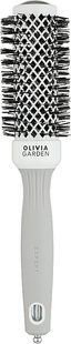 Olivia Garden Expert Blowout Shine WHITE&GREY 35 Термобрашинг 35мм 1492 фото