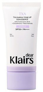 DEAR, KLAIRS TXA Supple Tone Up Sun Essence Сонцезахисна есенція з tone-up ефектом, 50мл 2862 фото