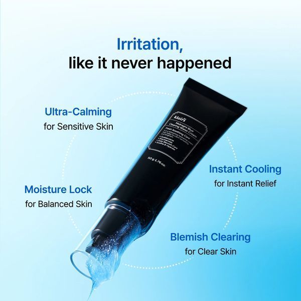 DEAR, KLAIRS Midnight Blue Clearing Water Cream Зволожуючий крем-гель для обличчя, 50мл 1842 фото