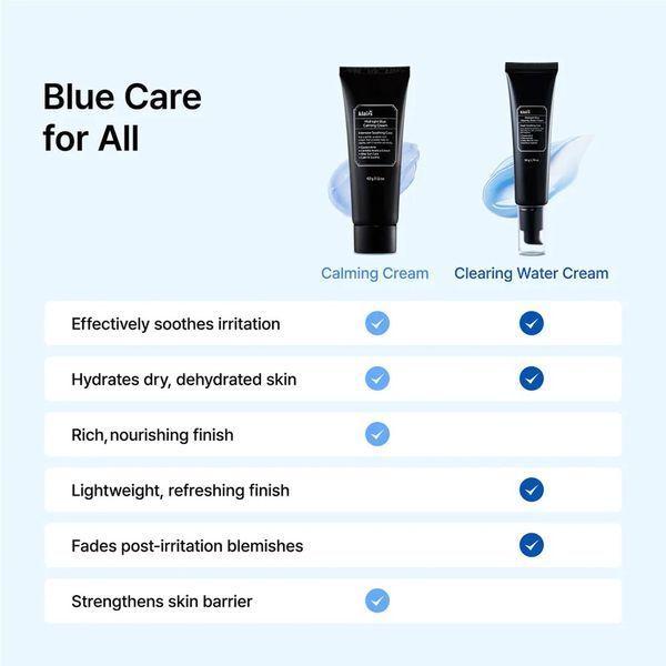 DEAR, KLAIRS Midnight Blue Clearing Water Cream Зволожуючий крем-гель для обличчя, 50мл 1842 фото