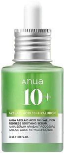 Anua Azelaic Acid 10 Hyaluron Redness Soothing Serum Гіалуронова сироватка для обличчя з азелаїновою кислотою, 30мл 2190 фото