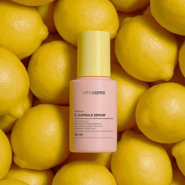 WhoCares Shining C-Capsule Serum Мультивітамінна сироватка для обличчя з інкапсульованим вітаміном С, 30мл 2390 фото