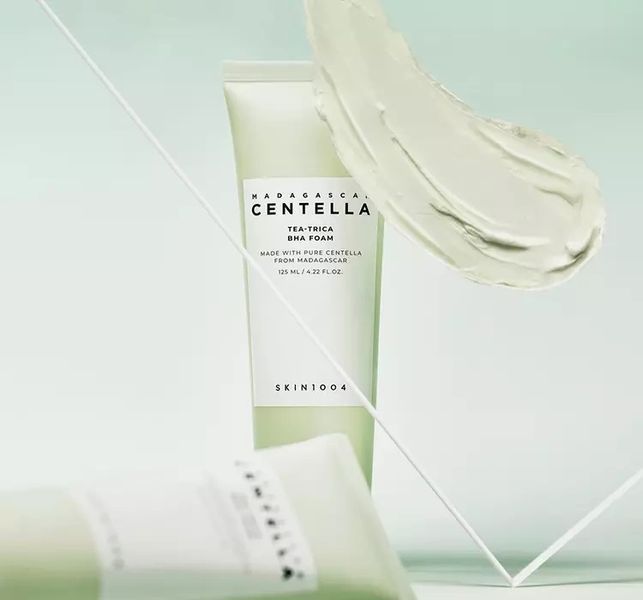 Skin 1004 Madagascar Centella Tea-Trica Bha Foam Пінка для вмивання з саліциловою кислотою, 125мл 2042 фото