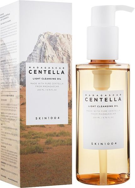 Skin 1004 Madagascar Centella Light Cleansing Oil Легка очищуюча олія з екстрактом центелли азіатської, 200мл 2043 фото