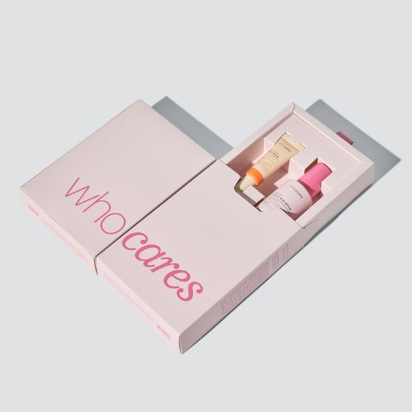 WhoCares Gentle Peel Lactic Acid Serum x Bifida Barrier Sun Cream Набір засобів для обличчя 2391 фото
