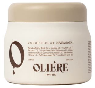 OLIE'RE PARIS Color E'Clat Mask Маска для збереження кольору фарбованого волосся, 500мл 2678 фото