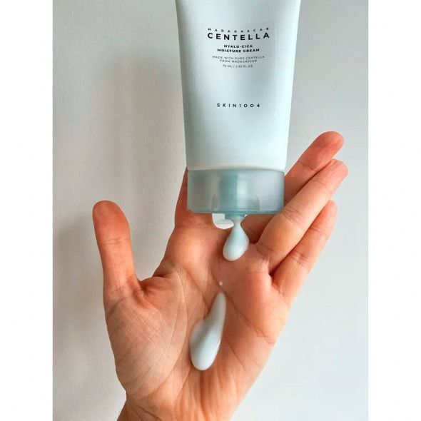 Skin 1004 Madagascar Centella Hyalu-Cica Moisture Cream Глибоко зволожувальний крем із комплексом центелли та гіалуронової кислоти, 75мл 2192 фото