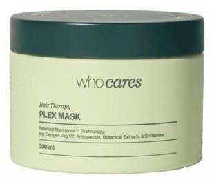 WhoCares Hair Therapy PLEX Mask Реконструююча маска для волосся, 300мл 2344 фото