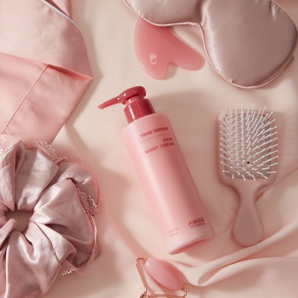 AMOS Professional True Repair Hair Night Cream Незмивний нічний крем для сухого та пошкодженого волосся, 180мл 2819 фото