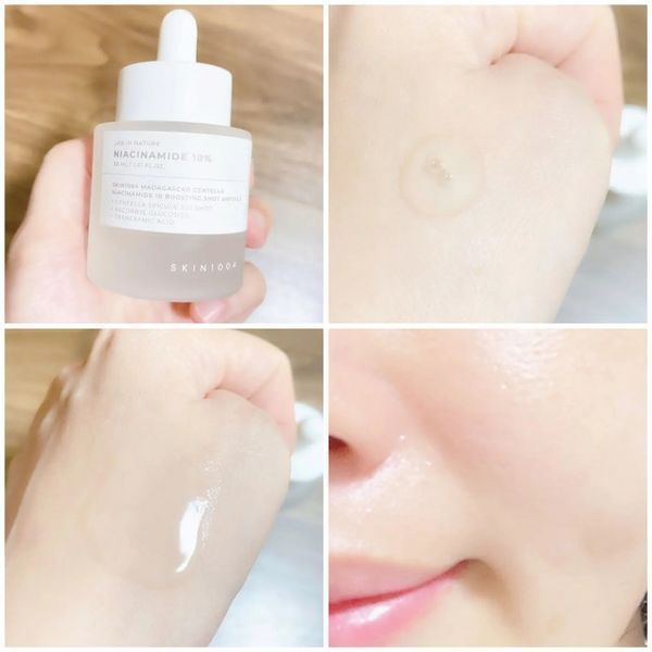 Skin 1004 Madagascar Centella Niacinamide 10 Boosting Shot Ampoule Тонізуюча сироватка для сяйва шкіри та догляду за порами, 30мл 2193 фото