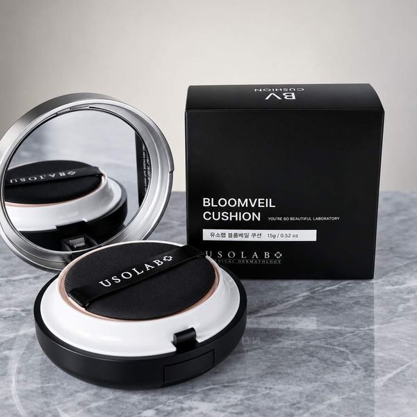 USOLAB Bloomveil Cushion Кушон тональний з полінуклеотидами, 15г 2965 фото