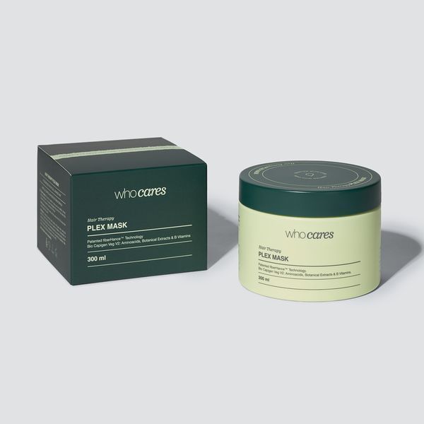 WhoCares Hair Therapy PLEX Mask Реконструююча маска для волосся, 300мл 2344 фото