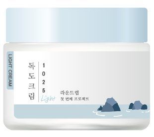 ROUND LAB 1025 Dokdo Light Cream Легкий зволожувальний крем з морською водою, 80мл 1449 фото