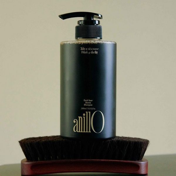 ANILLO Dark Beer Biome Shampoo Укріплюючий шампунь від випадіння волосся, 500мл 2868 фото