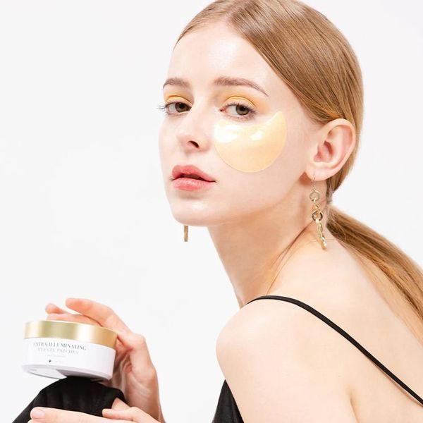 K-Secret Extra Illuminating Eye Gel Patches Vitamin C Патчі проти темних кіл з вітаміном С, 60шт 2046 фото