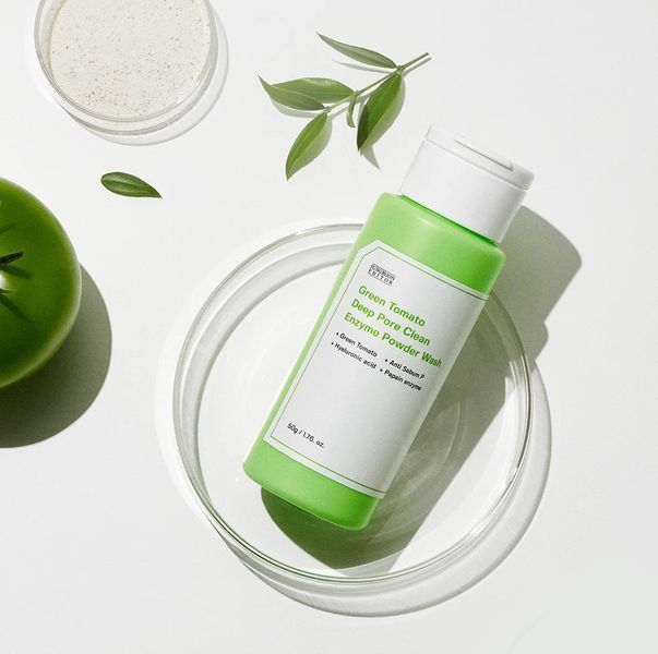 Sungboon Editor Green Tomato Deep Pore Clean Enzyme Powder Wash Пудра ензимна для очищення обличчя, 50г 2345 фото