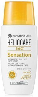 Cantabria Labs Heliocare 360 Sensation SPF50+ Ультралегка сонцезахисна емульсія для всіх типів шкіри, 50мл 2299 фото