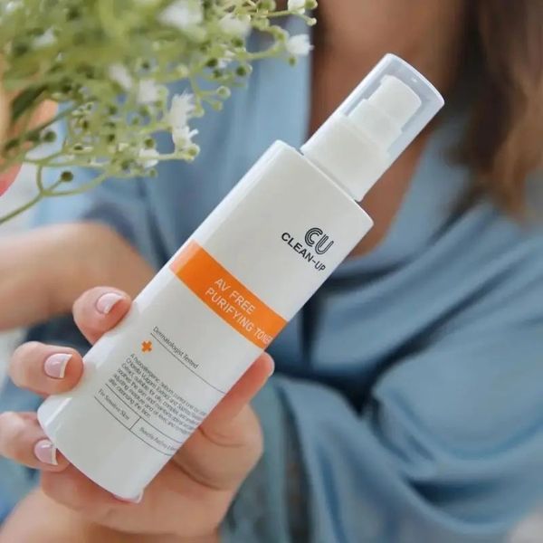 CUSKIN Clean-Up AV Free Purifying Toner Очищаючий тонер для проблемної шкіри, 200мл 2249 фото