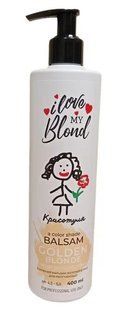 Красотуля Color Shade Balsam Golden Blonde Відтінковий бальзам для освітленого волосся "Золотистий блонд", 400мл 2640 фото