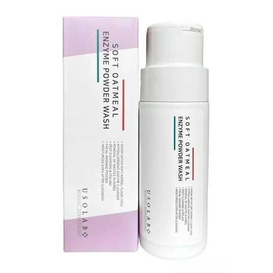 Usolab Soft Oatmeal Enzyme Powder Wash Делікатна ензимна пудра, 50г 2006 фото