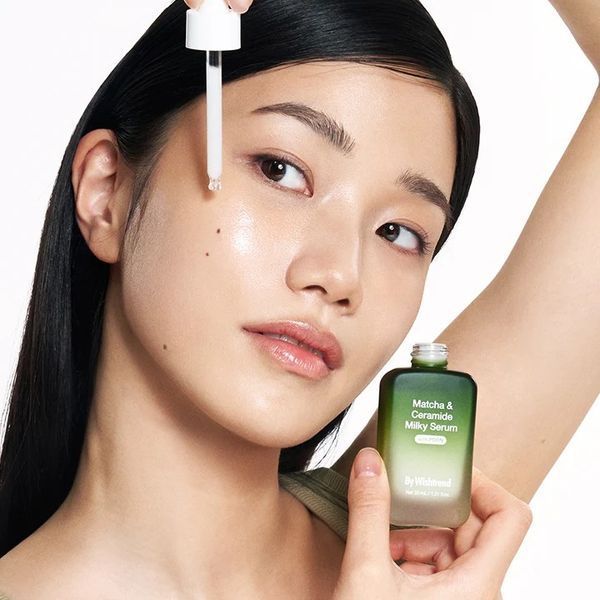BY WISHTREND Matcha & Ceramide Milky Serum Відновлююча сироватка з матчею та керамідами, 30мл 2926 фото